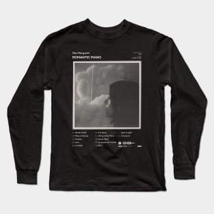 Gia Margaret - Romantic Piano Tracklist Album Long Sleeve T-Shirt